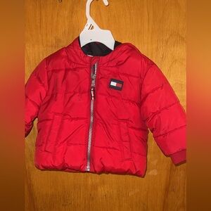 Tommy Hilfiger Red puffers 6-9M | Unisex Baby | Like New | Fits Up to 18M
